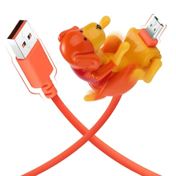 1,2 M Android/Type-C USB-Kabel Mini Humping Stedet Dog Smartphone Opladning Data images