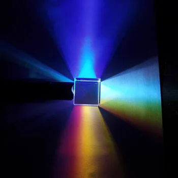 15MM Cube Prisme Tværs Dikroisk Spejl Combiner Splitter Indretning Gennemsigtig Optisk Glas Klasse Farvet Glas Seks-sidet Glas images