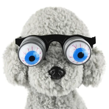 1Pc Briller Funky Kreative Holdbare Sjove Cosplay Parti Briller Pet Briller Til Hund, Kat images