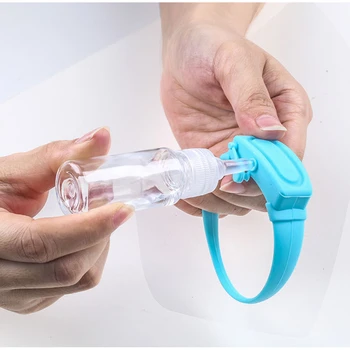 1PC Bærbare Sillicone Armbånd Armbånd Hånd Dispenser Vask Hånd Sanitizer Dispenser Alkohol Udlevering af Armbånd Håndledsrem images