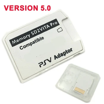 1stk Helt Nye Og Høj Kvalitet V5.0 SD2VITA PSVSD Pro-Adapter For PS Vita Henkaku 3.60 Micro SD-Hukommelseskort images