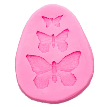 1stk Sugarcraft Butterfly Silikone forme fondant skimmel kage udsmykning værktøjer chokolade forme til Bagning Af Skimmel images