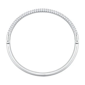 2020 Mode Smykker SWA Nye Sten Armbånd i Hvid Guld Charmerende Gennemsigtig Pavé Crystal Kvinders Luksus Smykker Romantisk Gave images