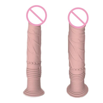 2021 Nye Fabrik 7,5 Tommer Realistisk Dildo 10 Frekvens Vibrerende Kunstig Penis Sex Legetøj Onani Produkter Stick images