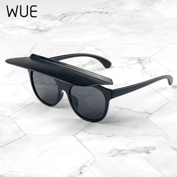 2021 Nye Mænds og Kvinders Mode Flip Square Solbriller Luksus Brand Designer Klassisk Retro Solbriller UV400 Briller images