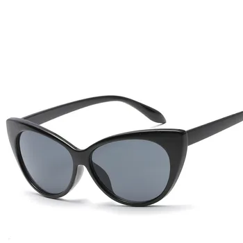 2021 Nye Retro Cat Eye Solbriller Kvinder Brand Designer Vintage Sort Sol briller Dame Piger gafas oculos de sol masculino images