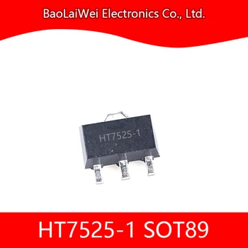 20pcs HT7525-1 3SOT89 ic chip Elektroniske Komponenter Integreret Kredsløb 2.1 V, 100 ma Lavt Strømforbrug LDO spændingsregulator images