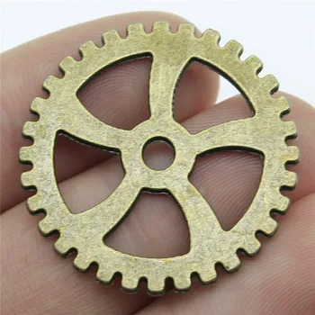 2pcs 40mm Big Gear Steampunk charms fashion jewelry images