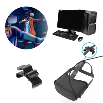 2stk Data For -Oculus Søgen 1/2 Link VR Headset Kabel-VR Tilbehør Kabel-Klemme L41E images