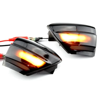 2x LED Flyder Rearview Side sidespejl Lys blinklys Lampe, Indikator for Ford S-Max 07-14 Kuga C394 08-12 C-Max 11-19 images