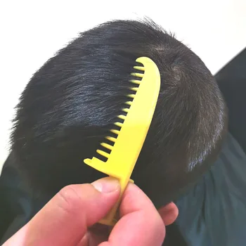 4stk Frisure Styling Hersker Børste Kombination Husstand Haircut Lineal til at Skære Hår Kam HairdressingTools Hår Forme Værktøj images