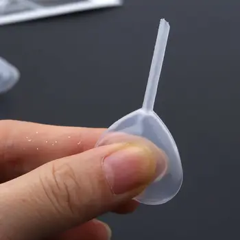 50stk Hjertet Squeeze Dropper plastpipetter Cupcake Injector Harpiks Smykker Værktøj images