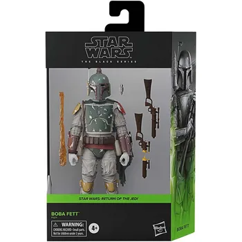 6-Tommer Star Wars The Black Series Boba Fett Star Wars: Return of The Jedi Collectible Deluxe-Action Figur for Børn images