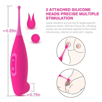 8-Tilstand højfrekvente Vibrerende Silikone G-punkt Vibrator Klitoris, Vagina Tungen Slikke Sugende Vibrationer Stimulator Sex Legetøj images