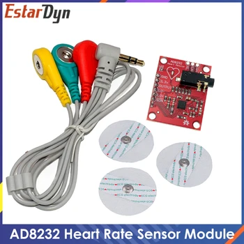 AD8232 Ekg-Modul AD8232 Ekg-Måling af Puls Hjertet Ekg Sensor Modul Kit Diy images