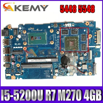 Akemy Helt NYE LA-B015P TIL Dell Inspiron 5448 5548 Laptop Bundkort R7 M270 4 GB CN-0808D6 808D6 Bundkort testet images