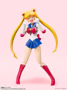 BANDAI Oprindelige S. H. Figuarts Sailor Moon Sailor Moon Anime Handling & Toy tal Model Legetøj For Børn images