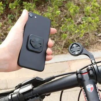 Bike cykel Mobiltelefon Mærkat Mount Phone Holder Riding Stærkt Klæbende Støtte Stå Tilbage-Knappen Indsæt Adapteren til GARMIN images