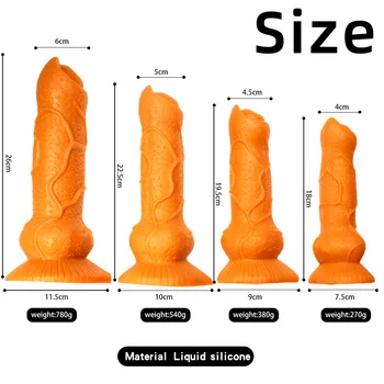 Bløde Fleksible Store Dyr Dildo Penis Cock Masturbator Stimulator Anal Plug Silikone sexlegetøj til Kvinder Skeden Voksne Gay Sexbutik images