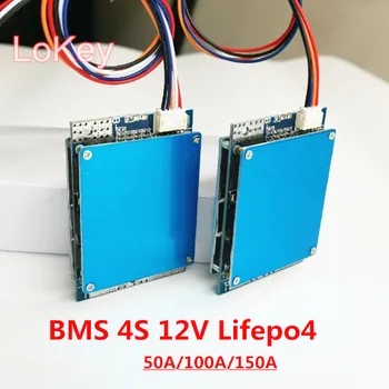 BMS 4S12V Lifepo4 Lithium-Jern-Fosfat Batteri, Beskyttelse yrelsen 180A 150 A 100 A 50A Høj Aktuelle 3.2 V Pack BMS PCM med Balance images