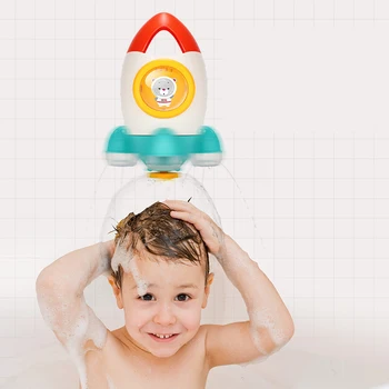 Børn, Badeværelse Med Badekar Med Bruser Baby Clockwork Svømning Børns Leg I Vand Søde Lille Gul And Badning Badekar Legetøj For Børn images
