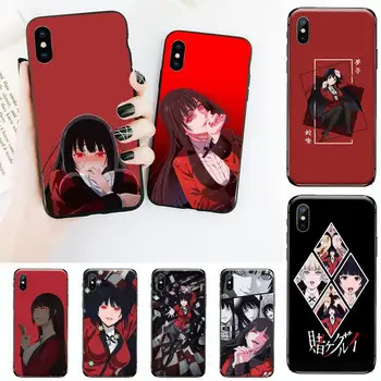Crazy Spænding Manga Kakegurui Phone Case for iPhone 11 12 mini pro XS MAX 8 7 6 6S Plus X 5S SE 2020 XR images
