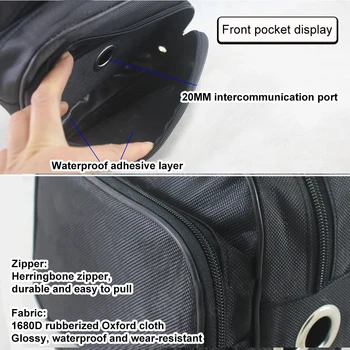 Cykel Foran Bag Oxford stofpose Regntæt Slid-resistente ebike-Batteri Cykel Taske, Cykel Tilbehør 5 størrelse images