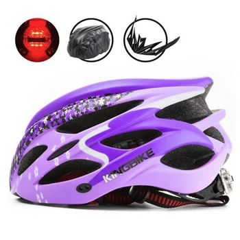 Cykel ridning hjelm Let Cykling hjelm, Cykel tilbehør Anti-vibration solcreme med bageste baglygte advarsel images