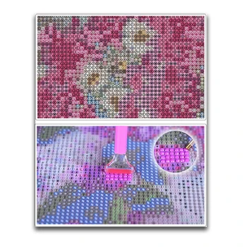 Diamant Maleri Fuld Square/Runde Elk Sikahjorte Multi-Kombination Håndlavet Broderi Hjem Dekoration, Mosaik Creative Art images