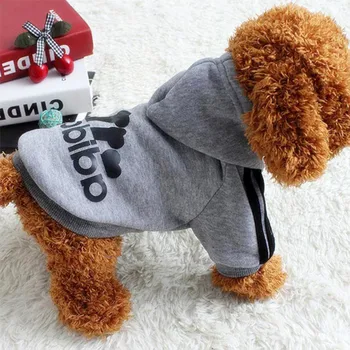 Dog Hoodie Tøj til Små og Mellemstore Hunde,Vinter varm sweatshirt jakke,Teddy Chihuahua Hvalpe Sweater Frakke Pet Tøj images