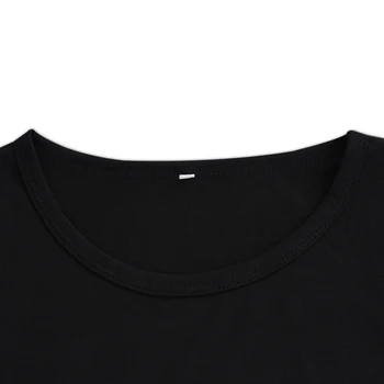 Farve Blok kortærmet T-shirt til Sommeren Kvinder O Hals Casual Toppe Kontrast Farve Patchwork Løs t-Shirt Damer Tøj D30 images