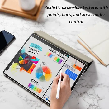 For iPad Pro 12.9' 11' 10.5' 9.7' Paperlike Skærm Protektor Som at Skrive På Papir Til iPad Pro 12.9' Papir Som Beskyttende Film images