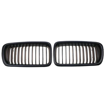 Foran Hood Nyre-Grill Gitter for BMW E38 7-Serie 740I 740IL 750IL (Mat Sort) images