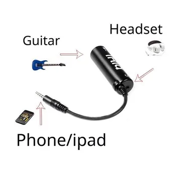 Guitar Interface jeg-rig Converter Erstatning For Telefon-Audio Tuner Linje Irig images