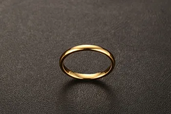 Guld ring titanium stål ring kvindelige trendy personlighed vilde index finger ring images