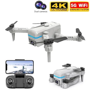 H6 Mini Drone 4k HD Drone med Dual FPV Kamera WiFi-Real-time Transmission Sammenklappelig Quadcopter RC Dron-Legetøj For Legetøj til Børn images