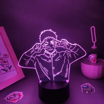 Haikyuu Anime Figur Daichi Sawamura 3D LED-RGB-Neon-Nat Lys Gave Til Ven Otaku Soveværelse Tabel Hjem Manga Lava Lampe Indretning images