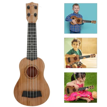 Hot Salg Børns Legetøj Ukulele, Guitar musikinstrument Egnet For 4 Strygere, Træ Ukulele Ukulele for Begyndere og Børn images