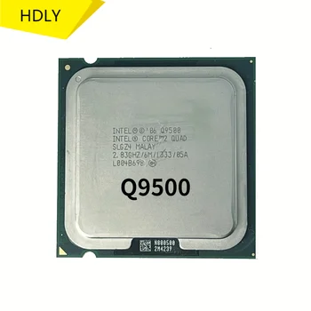 Intel Core2 Quad Q9500 Processor 2.83 GHz, 6 MB Cache FSB 1333 Desktop LGA 775 CPU images