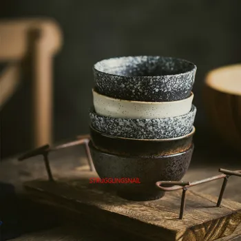 Japansk Porcelæn Skål Hjem Ris Skål Keramisk Skål 8 Tommer Stor Skål Ramen Noodle Bowl Multi Specifikation Soup Bowl images