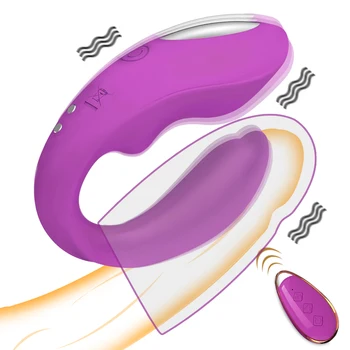 Kraftig 2 Motor Vibrator Kvindelige Klitoris Stimulator Sex Legetøj Til Kvinder, Par-Kontrol G Spot Bærbare Dildoer Legetøj For Voksne Over 18 images