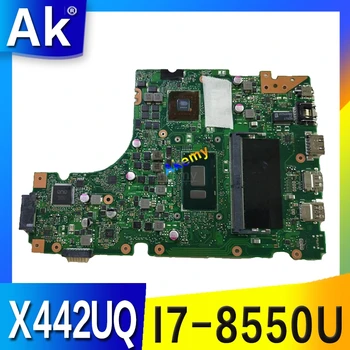 Laptop Bundkort Til Asus X442 X442U X442UR X442UQ X442UQK X442UQR Bundkort Testet med i7-8550U cpu, 4GB RAM images