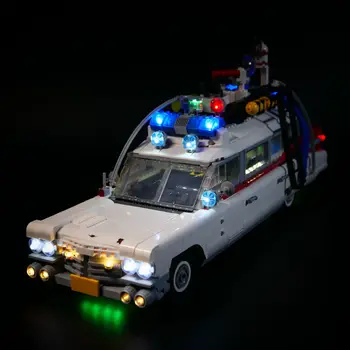 LED-Light-Up-Kit Til Ghostbusters Ecto-1 Kompatibel Med 10274 images
