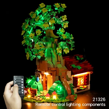 Led Lys-Kit til 21326 Bjørn Peter Tree House Plys byggesten Kun Belysning Ingen Model images