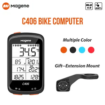 Magene C406 Cykel Computer med GPS Trådløse Smart Speedometer Vej MTB Cykel Monito Stopwatchring Bluetooth ANT+ Cykling Data Kort images