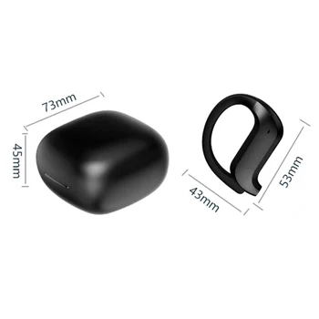 MD03 TWS Øretelefoner Bluetooth-5.0 Headset Hovedtelefoner IPX7 Vandtæt Trådløse In Ear Hovedtelefoner med Opladning Tilfælde + Mikrofon images