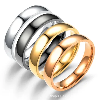 Mode til mænd titanium stål ring tail ring kan være indgraveret kæreste gave personlighed dragon smykker index finger ring images