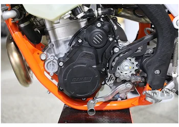Motorcykel Magneto og Kobling Vand Pumpe, Motor Cover Guard beskyttelse For KTM EXCF250 EXCF350 Husqvarna FE250 FE350 2017-2021 images