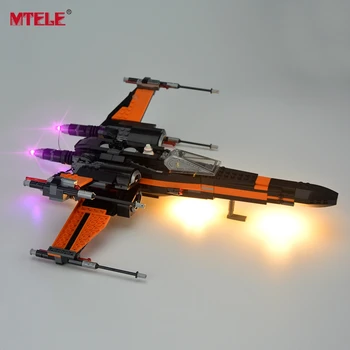MTELE LED Lys Kit til 75102/75149 Star war Poe ' s X-Wing Fighter Kompatibel Med 05029/05004 images