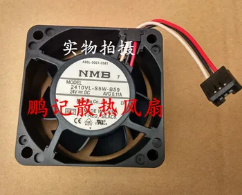 NMB-MAT 2410VL-S5W-B59 BE2 DC 24V 0.11 EN 60x60x25mm 3-wire-Server Cooling Fan images